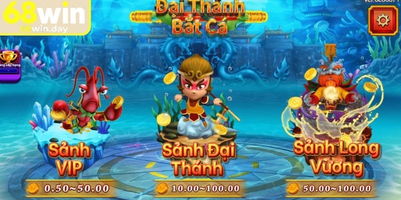 Khám phá tổng quan về game Bắt Cá Đại Thánh 68Win