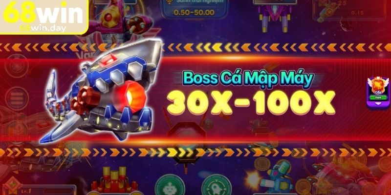 Bắt Cá Vũ Trụ 68win – Phiêu Lưu Vũ Trụ Săn Boss Nhận Thưởng 2 Hệ thống sảnh cược độc đáo cho người tham gia