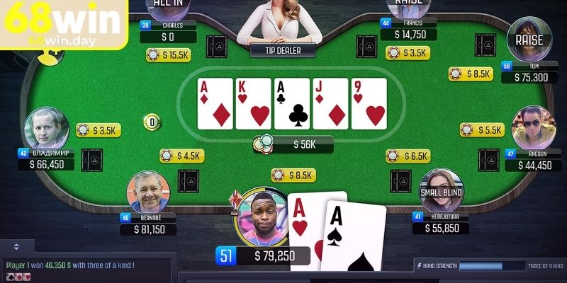 Giới thiệu tổng quan về hình thức giải trí Poker 68Win